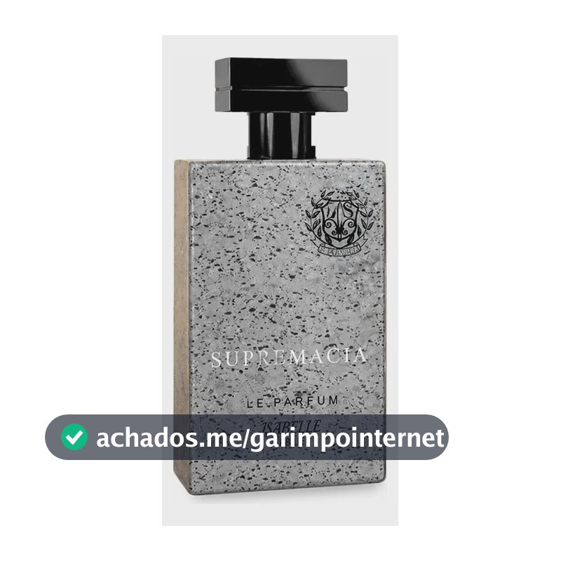 Perfume Arabe Masculino Supremacia Isabelle 100ml Original