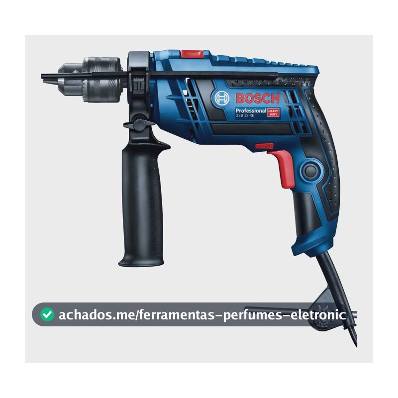 Furadeira de Impacto 1/2 13mm Gsb 13 Re 750w Bosch