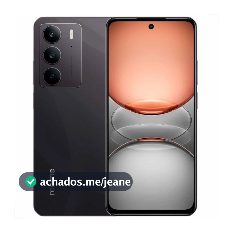 Smartphone Realme C75 Dual Sim 256 Gb 8 Gb Ram Preto Storm Black