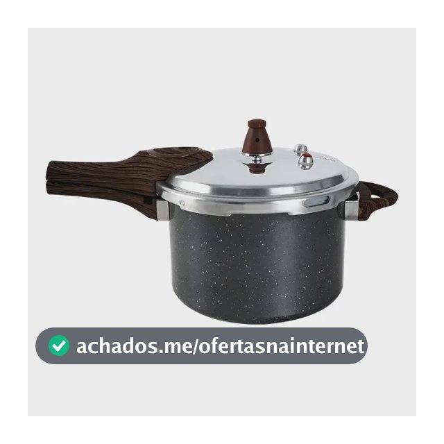 Panela De Pressão Brinox Ceramic Life Granito 4,2l Indução