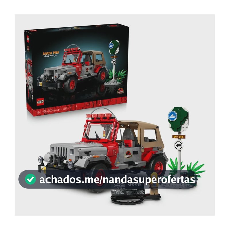 LEGO® Jurassic World: Jurassic Park Jeep® Wrangler 77984