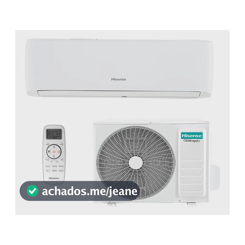 Ar Condicionado HW Inverter Hisense Eco Plus 9.000 Btus Frio R-32