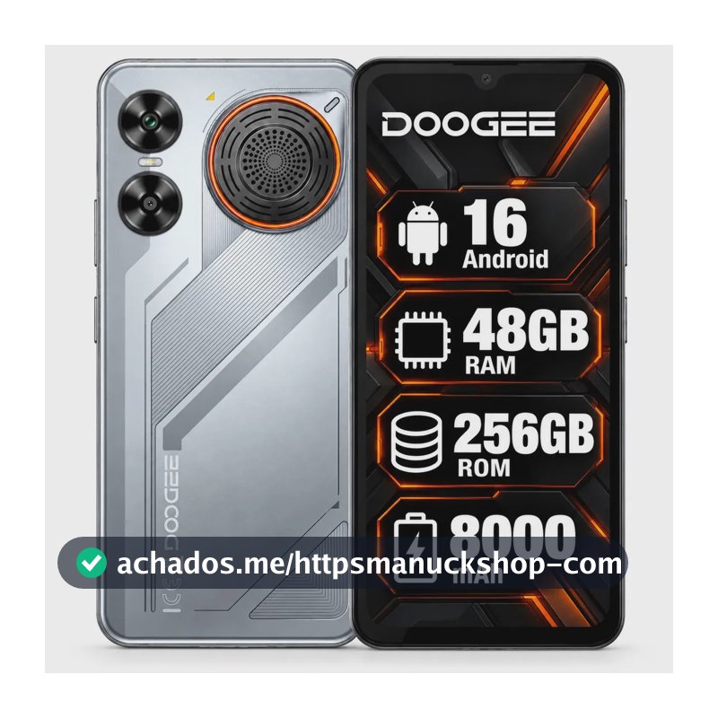 Doogee M30 48gb Ram 256gb Memoria Resistente Agua Queda