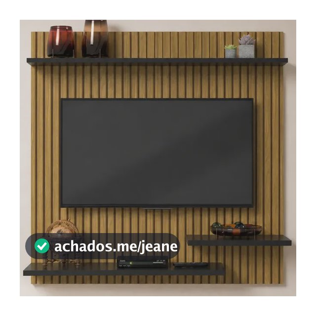 Painel 90x90cm Para Tv Até 32 Polegadas Ripado 3d Ou Liso