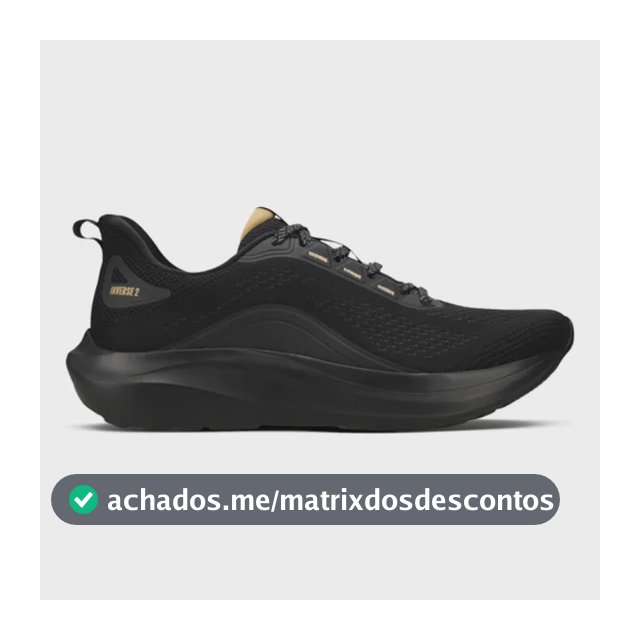 Tenis Olympikus Inverse 2 Esportivo Original Preto 42 Br