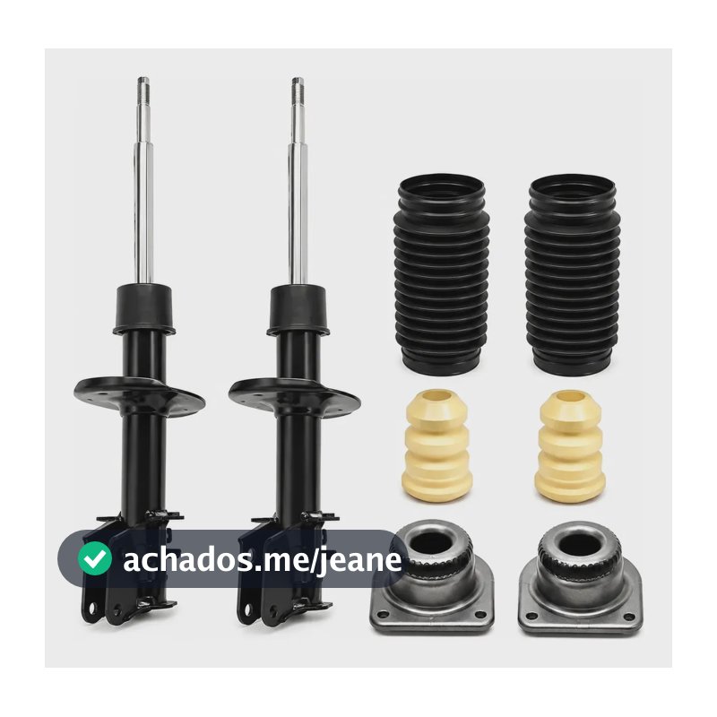 Amortecedor Fiat Palio Dianteiro + Kit Batente 2002 Até 2012