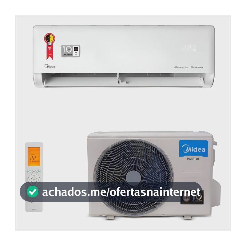 Ar Condicionado Inverter Midea Ecomaster 12000Btu Frio