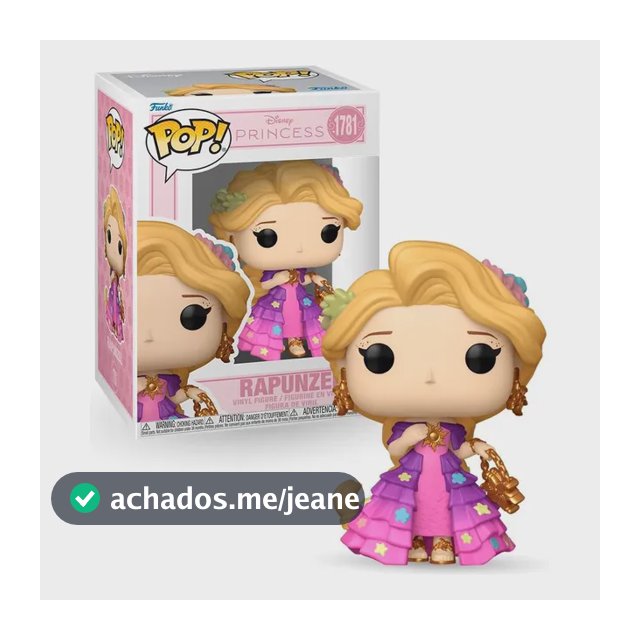 Boneco Funko Pop! Disney Princesas De Gala - Rapunzel