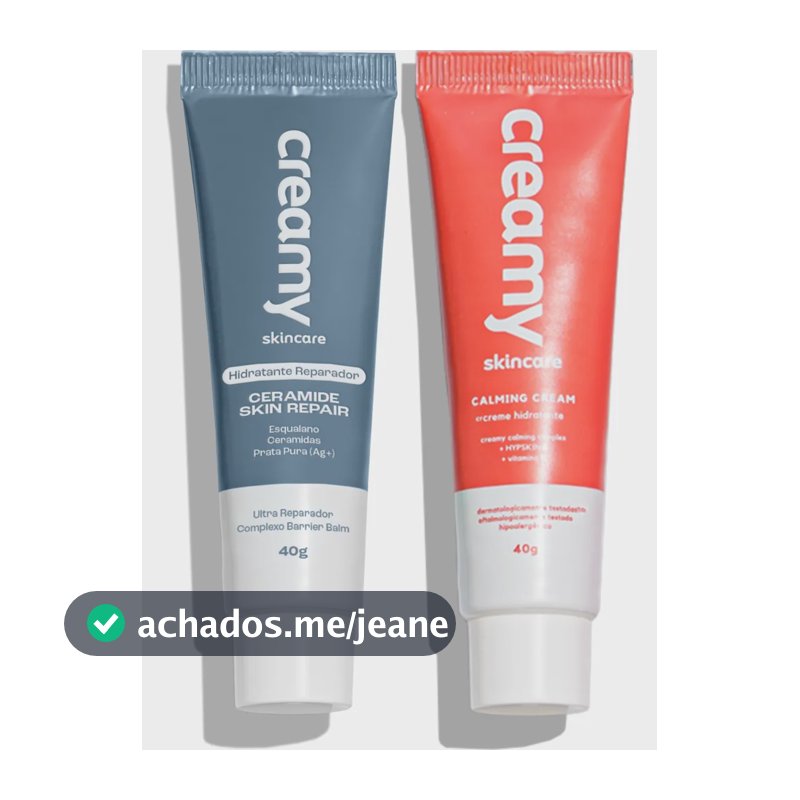Kit Duo Hidratante - Acalma & Repara - Calming Cream + Ceramide Skin Repair Creamy Skincare