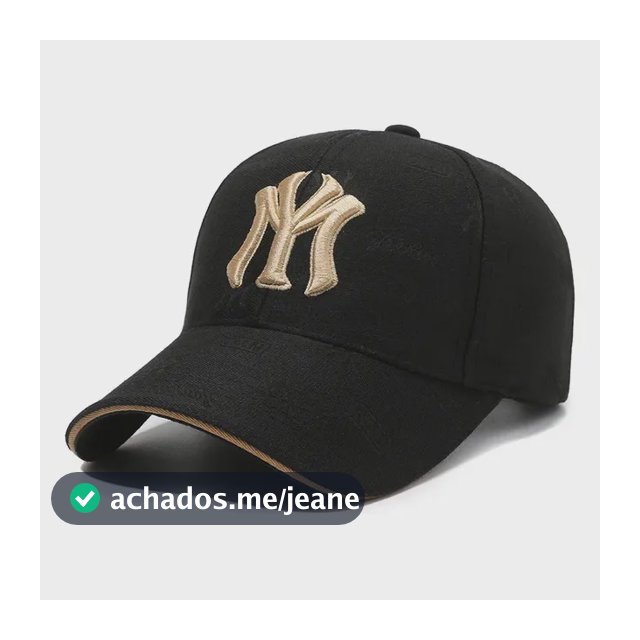 Boné De Beisebol Letras Bordadas Ajustável Unissex Black Gg [calcomanías]