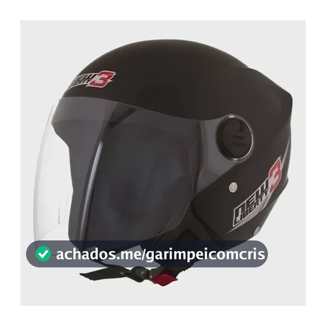 Capacete Para Moto Aberto Pro Tork New Liberty Three