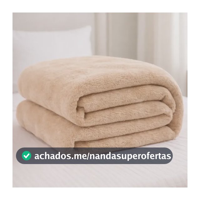 Coberta Manta Soft Casal Microfibra Anti-alérgica Dupla Face