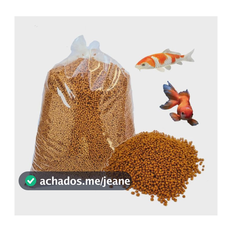 Comida Carpas,kinguios Peixes Ornamentais Ck1 Polinutri 500g