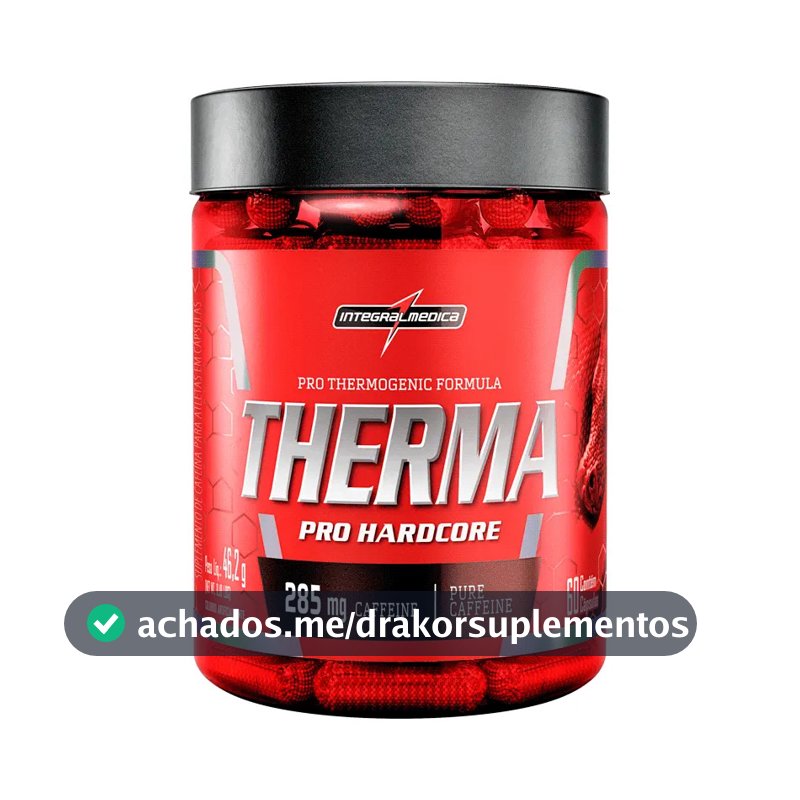 Suplemento Therma Pro Hardcore 60 Cápsulas Integralmédica Neutro