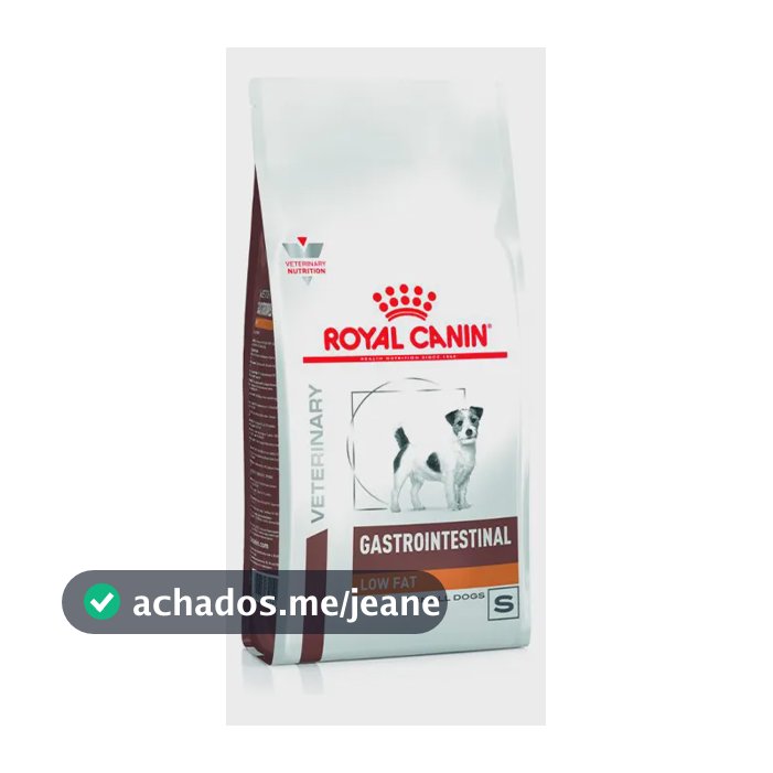 Royal Canin Gastrointestinal Low Fat Cães Pequeno 7,5kg