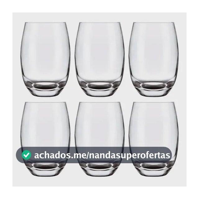 Jogo de Copos SM 6 peças Aruba 475ml 3060.51