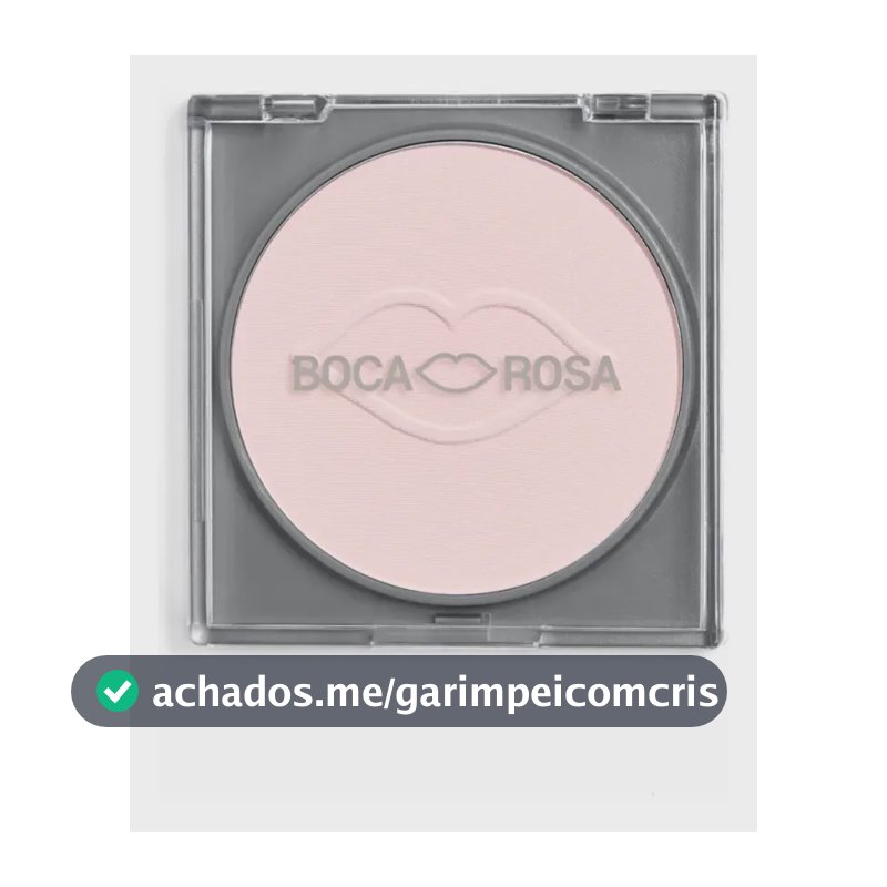 Pó Compacto Translúcido Boca Rosa Jujuba