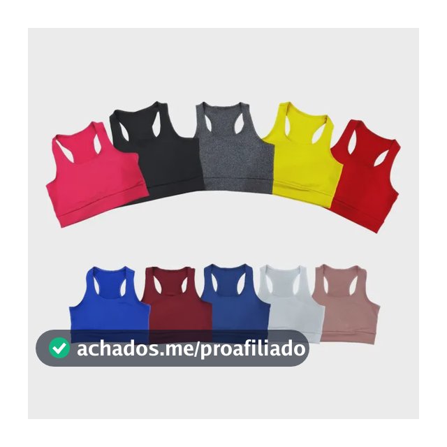 Kit 4 Top Feminino Para Malhar Nadador Corrida Casual Treino