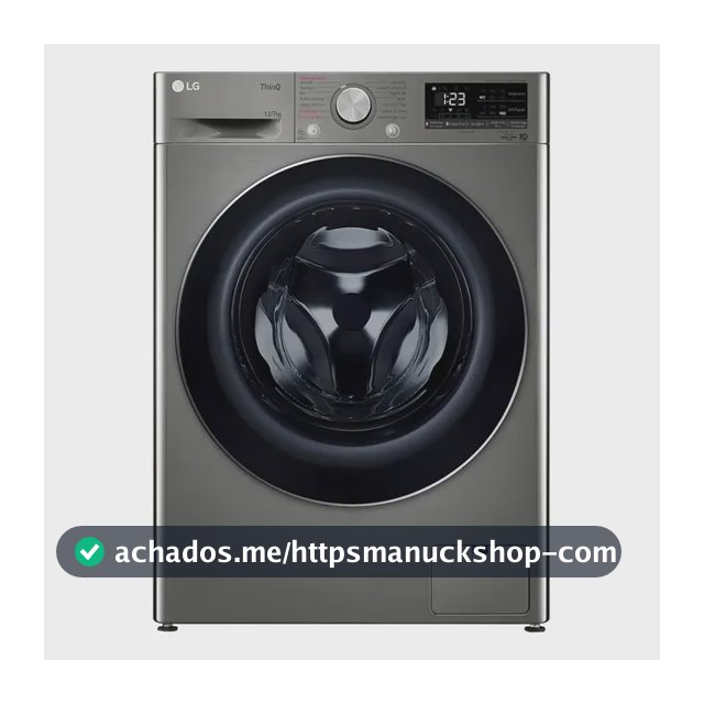 Lava E Seca Roupas 12kg Vc4 LG - Inox