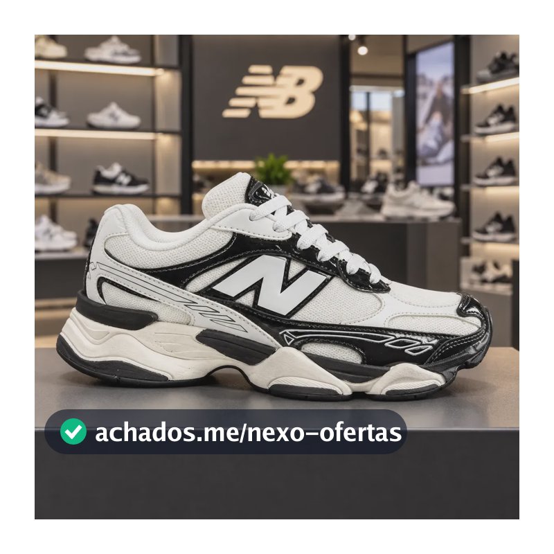 Tênis New Balance 9060r Unissex Esportivo Casual Lançamento Branco Mesclado 41