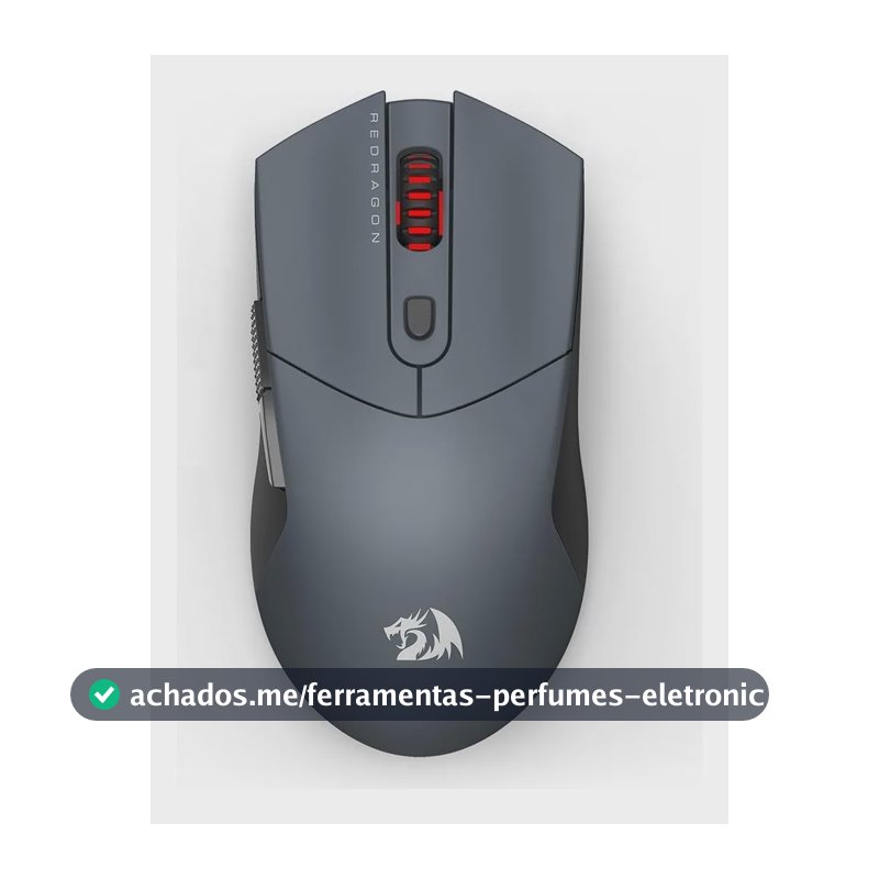 Mouse Gamer Sem Fio Redragon St4r Pro 26000 Dpi Preto