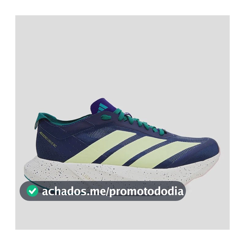Tênis Masculino Adizero Drive Rc adidas Azul Liso 41 Br