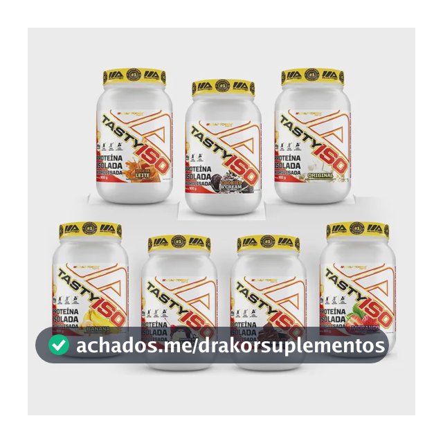 Tasty Iso 900g Zero Lactose Adaptogen 30 Doses