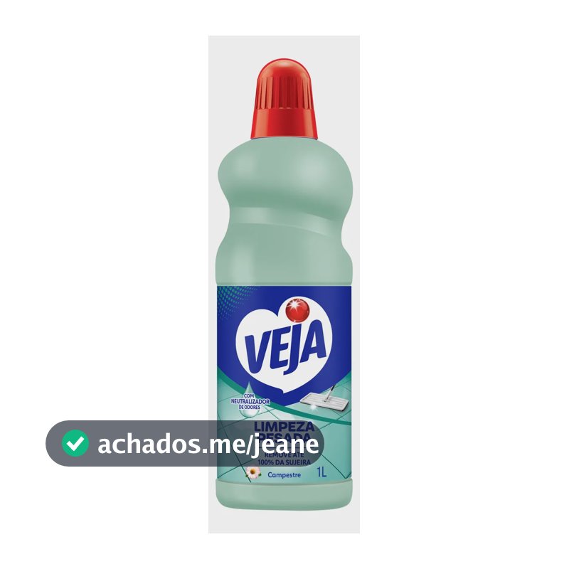 Limpador Para Limpeza Pesada Veja Floral Campestre 1 Litro