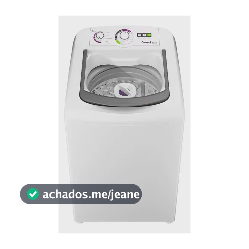 Máquina De Lavar Cwh13ab 13kg Dosagem Econômica Ciclo Praia 220v Branco