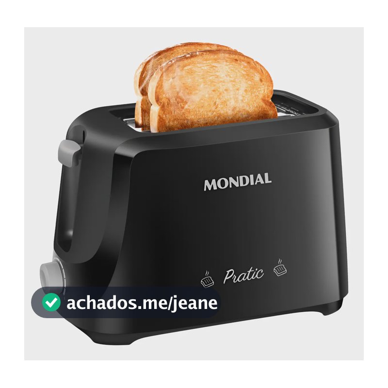 Tostador de Pães Pratic, Mondial, 700W - T-18