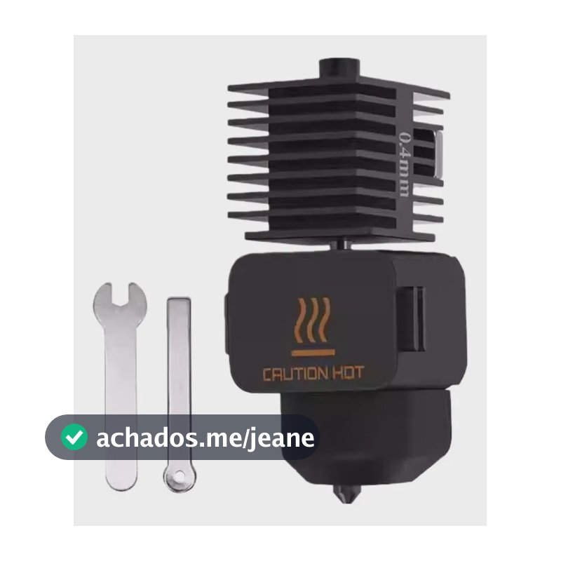 Nozzle Bico Hotend Aço Impressora Endurecido 0,4mm A1 / A1