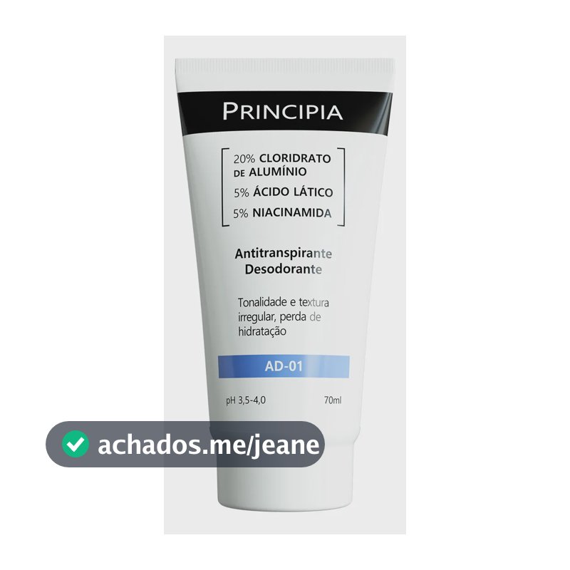 Antitranspirante Desodorante Principia Ad-01 Fragrância 0