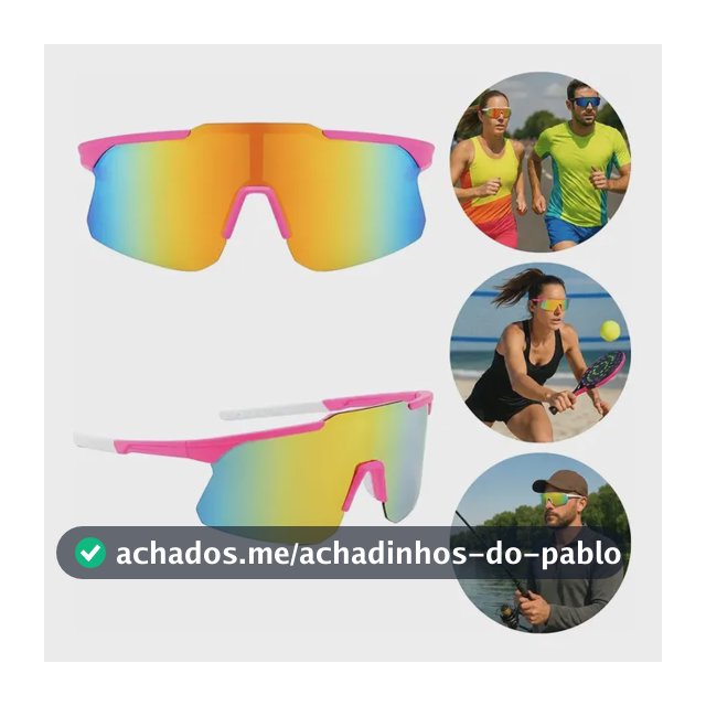 Óculos Esportivo Ciclismo Beachtenis Pesca Corrida Uv400