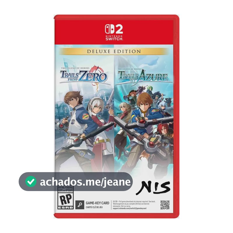 The Legend Of Heroes Trails From Zero E Azure Dlx Switch 2