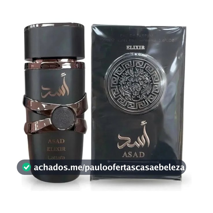 Perfume Árabe Lattafa Asad Elixir Edp Para Masculino