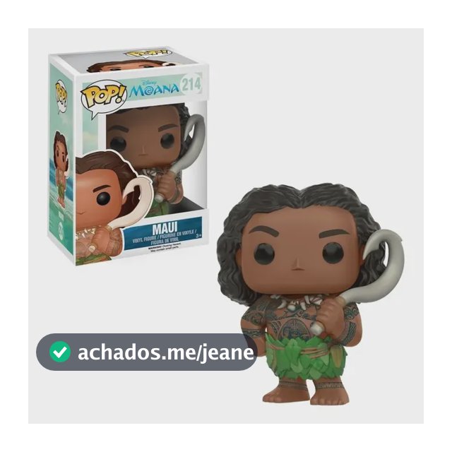 Boneco Funko Pop! Disney Moana - Maui