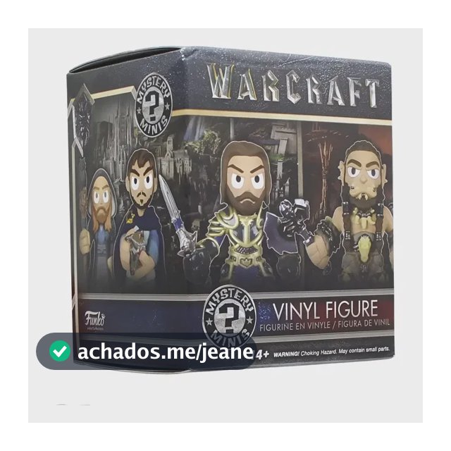 Boneco De Ação Funko Mystery Mini Warcraft Movie 3cm