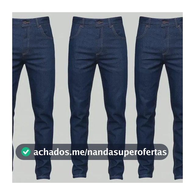 Kit 4-calças Jeans Ideal Trabalho Pesado Reforçada Elastano