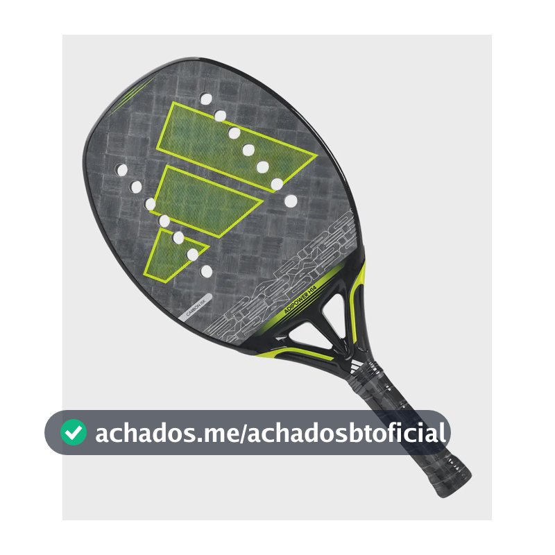 Raquete De Beach Tennis adidas Adipower 3.3 H14 Preta Prata