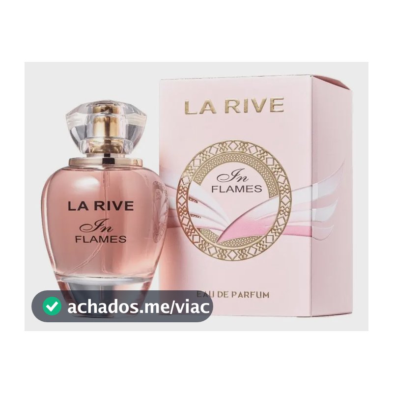 Perfume Feminino In Flames Eau De Parfum 90ml La Rive