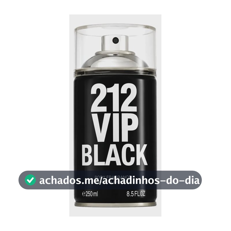 212 Vip Men Black Carolina Herrera - Body Spray