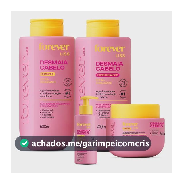 Kit Desmaia Cabelo Forever Liss