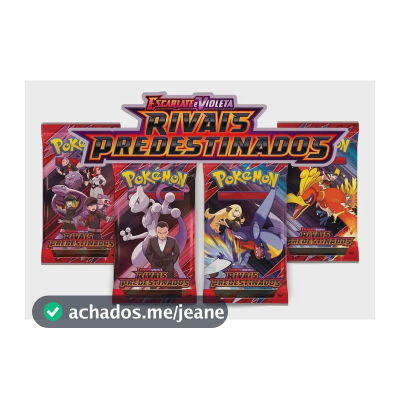 36 Cartas Pokémon Rivais Predestinados Escarlate E Violeta  Português