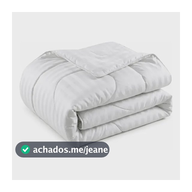 Edredom Casal Queen 400 Fios Dupla Face Grosso Hotel Oferta