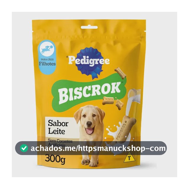 Biscoito Pedigree Biscrok Para Cães Filhotes 300g