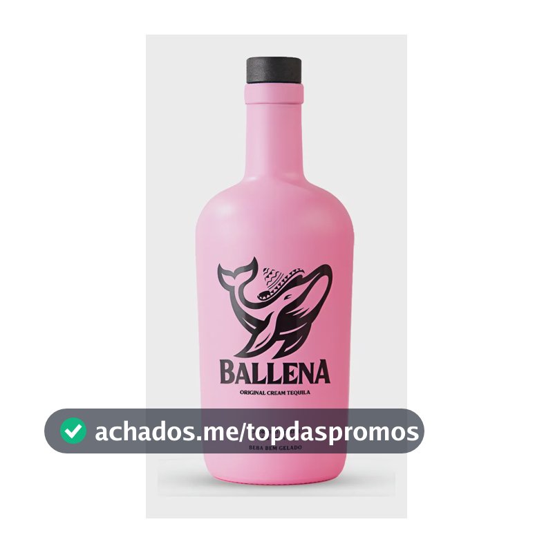Licor Ballena 750ml – Bebida Cremosa à Base de Leite