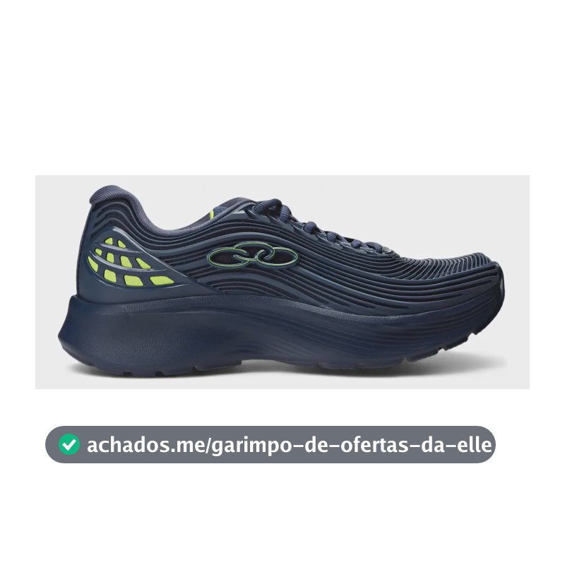 Tênis Esportivo Masculino Fluir Olympikus Petróleo/marinho Liso 40 Br