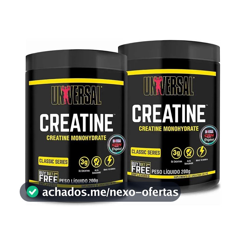Suplemento Em Pó Universal Combo Creatina 400g (200g+200g) Universal Nutrition