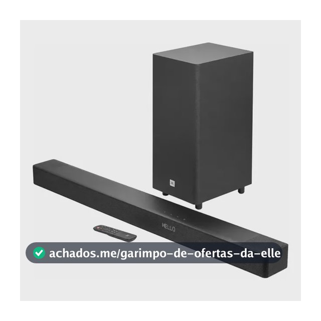Soundbar Jbl Cinema Sb595 Com 3.1.2 Canais E Dolby Atmos