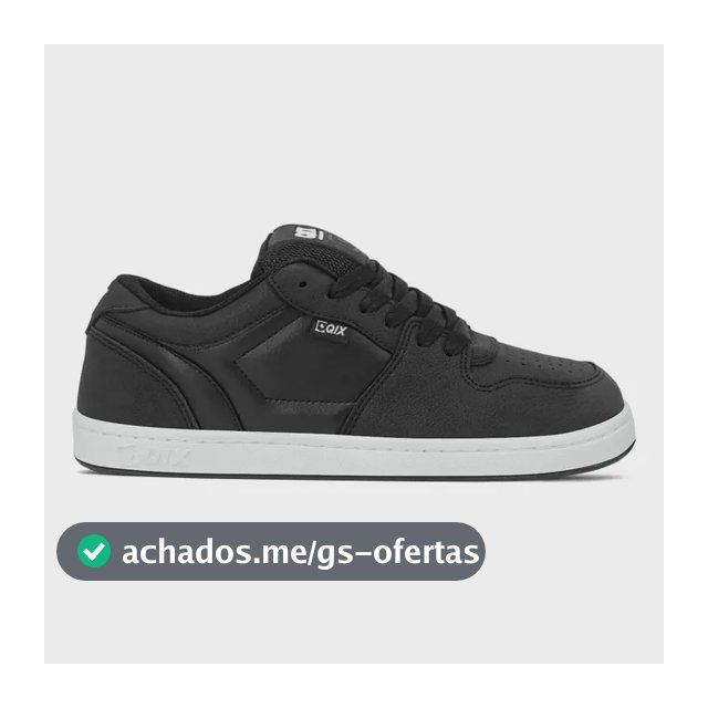 Tênis Qix Urban Low Preto